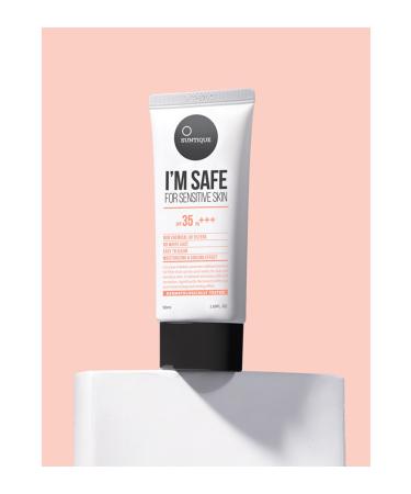 Suntique I'm Safe For Sensitive Skin Spf35 Pa+++ Moisturizing and Protective Sun Cream 50ml - Buy Online on GoSupps.com