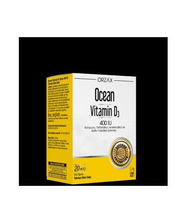 Ocean Vitamin D3 400 Iu 20 ml Spray (MIAD:02/2024)