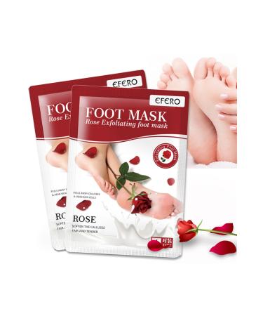 efero 2 Pieces Dead Skin Peeling Foot Sock Mask