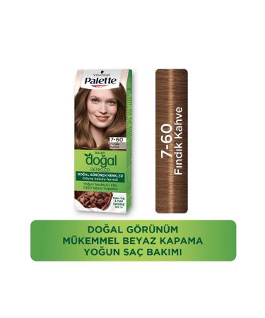 Palette Permanent Natural Colors 7-60 Hazelnut Brown