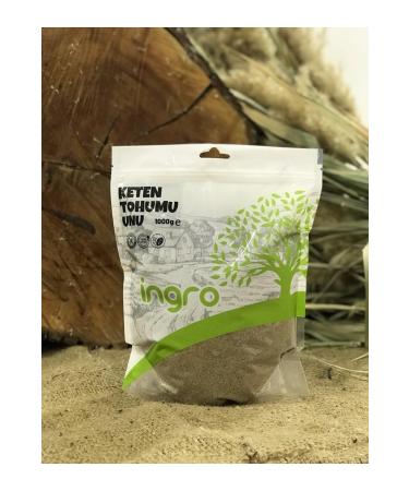 Ingro Gluten Free Flaxseed Flour 1000 G