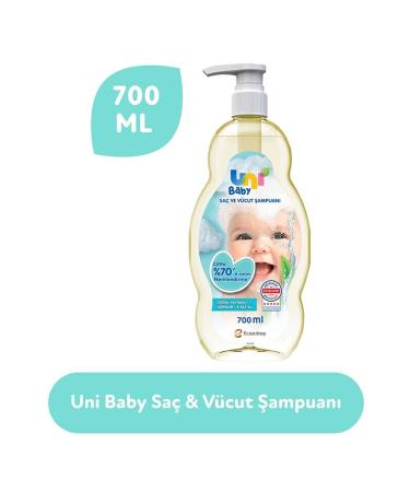 Uni Baby Hair and Body Shampoo 700 ml - Buy Online on GoSupps.com