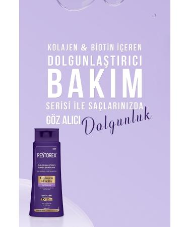 Restorex Collagen&biotin Plumping Shampoo 500 Ml 3 Pieces - Buy Online on GoSupps.com