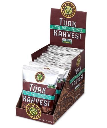 Kahve D nyas Medium Roast Turkish Coffee 100gr (Set of 12) Total: 1200gr