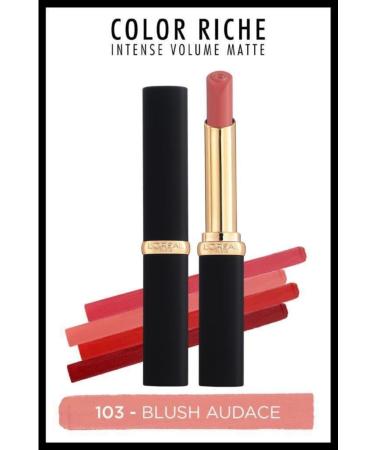 L'Oreal Paris Color Riche Intense Volume Matte Lipstick - 103 Blush Audace