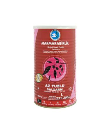 Marmarabirlik Hyper Less Salty Black Olives 231-260 Pcs/Kg 800Gr