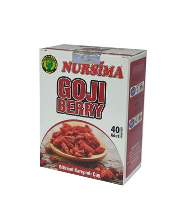 Nursima Goji Berry Herbal Mixed Tea 40 Filter Bags