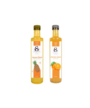 Suheylaana Natural Pineapple Vinegar 500 Ml And Natural Orange Vinegar 500 Ml