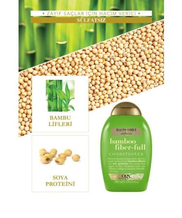 OGX Volumizing Bamboo Fibers Sulfate-Free Care Cream 385 ml. - Buy Online on GoSupps.com