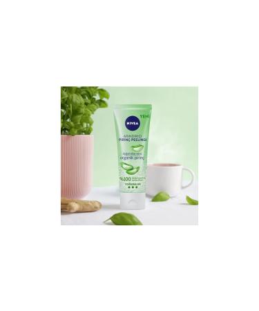 NIVEA Purifying Organic Rice Scrub Natural Aloe Vera Combination Skin 75 Ml - Buy Online on GoSupps.com