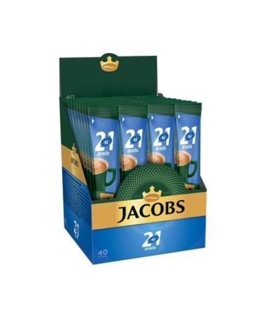 Jacobs 2 in 1 Coffee 14 Gr 40 Pack