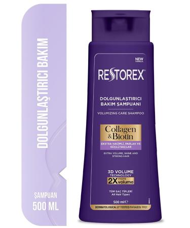 Restorex Collagen&biotin Plumping Shampoo 500 Ml 3 Pieces - Buy Online on GoSupps.com