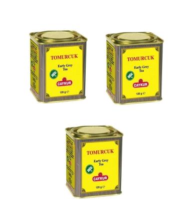 aykur Tomurcuk Tin Bulk Tea 125 Gr X 3 Pieces
