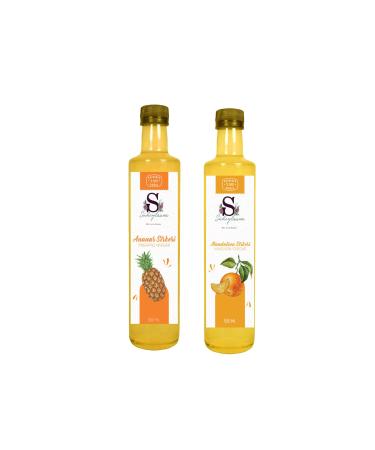 Suheylaana Natural Pineapple Vinegar 500 Ml And Natural Tangerine Vinegar 500 Ml