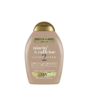 OGX Anti-Hair Loss Niacin & Caffeine Sulfate-Free Care Cream 385 ml - Buy Online on GoSupps.com