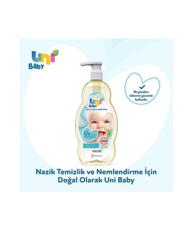 Uni Baby Hair and Body Shampoo 700 ml - Buy Online on GoSupps.com