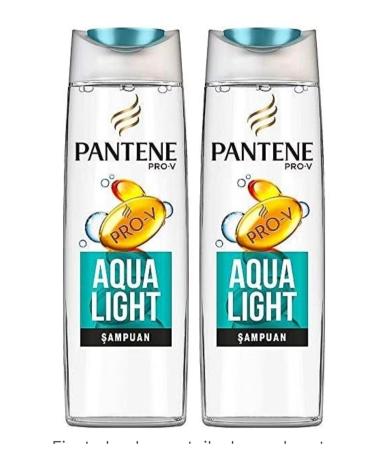 Pantene Panten Pro-v Aqua Light 2 Shampoo Set 400ml