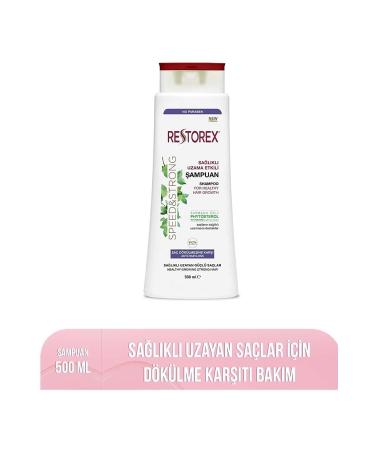 Restorex Healthy Growth Effective Anti-Hair Loss Shampoo 500ml 2 Pieces - Buy Online on GoSupps.com
