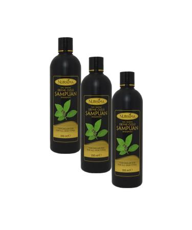 Nursima Plant Essence Argan Shampoo Collagen Shampoo Laurel Shampoo 3 X 350 ml