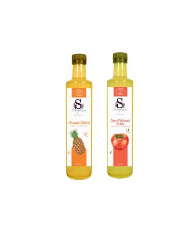 Suheylaana Natural Pineapple Vinegar 500 Ml And Natural Persimmon Vinegar 500 Ml