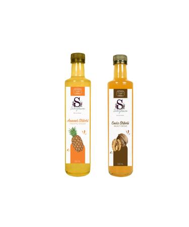 Suheylaana Natural Pineapple Vinegar 500 Ml And Natural Walnut Vinegar 500 Ml