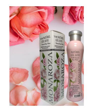 MonaRoza 0 Natural Rose Water 250 Ml (2 Pieces 250 Ml)