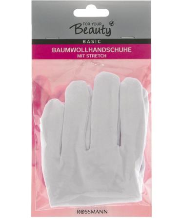 FOR YOUR BEAUTY Cotton Gloves For Hand Care Category: Hand Cream
