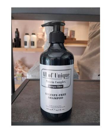 All Of Unique Protein Complex Unique Fiber Sulfate-free Shampoo 500 Ml