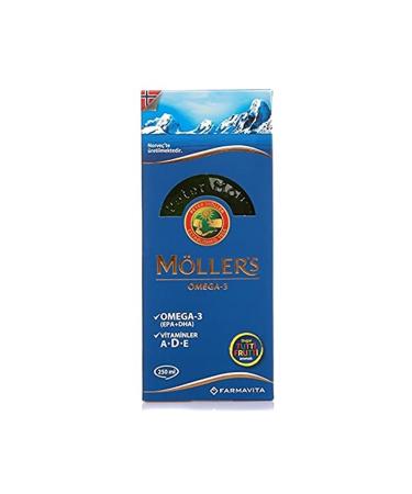 Mollers Omega-3 Syrup 250 ml - Buy Online on GoSupps.com