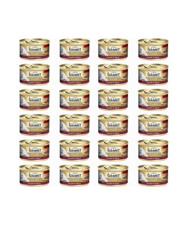 Gourmet Chicken Liver with Meat and Sauce 85 Gr X 24 Pieces