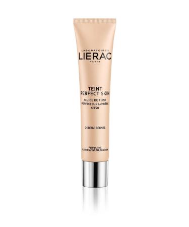 Lierac Teint Perfect Bronze Beige/4 Perfect Skin Texture Brightening Fluid Foundation - Buy Online on GoSupps.com