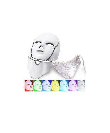 Colorful Led Mask for Face and Neck Area with 7 Color Options - Buy Online on GoSupps.com