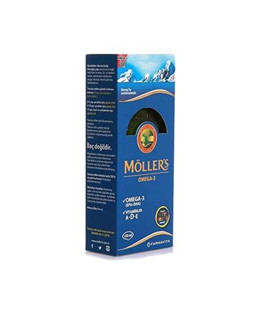 Mollers Omega-3 Syrup 250 ml - Buy Online on GoSupps.com