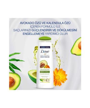 Dove Anti-Hair Loss Effective Hair Care Shampoo 400 Ml Alinshop492 - Buy Online on GoSupps.com