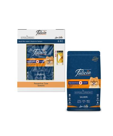Felicia Low Grain Hypoallergenic Salmon Small Breed Dog Food 6 Kg