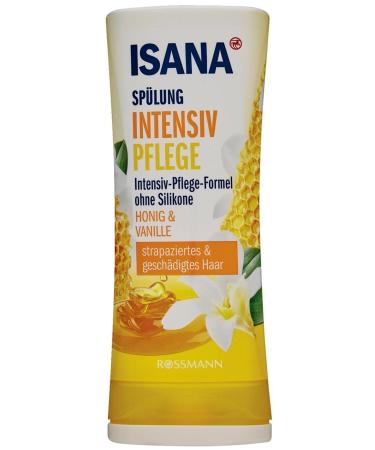 ISANA Brand: Hair Conditioner Honey And Vanilla 300 Ml Category: Hair Conditioner