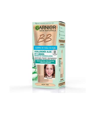 Garnier Hyaluronic Aloe Oil Free BB Cream - Light Tone