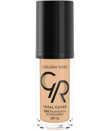 Golden Rose Total Cover 2 n1 Foundation&concealer No:11 1 Pack