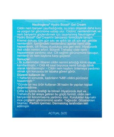 Neutrogena Hydro Boost Gel Cream Moisturizer For Dry Skin 50 Ml - Buy Online on GoSupps.com