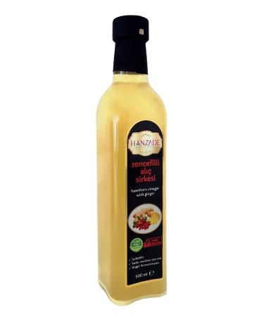 Hanzade Herbal Ginger Hawthorn Vinegar 500 ml Pure Hawthorn Vinegar With Ginger (ZA-101810) - Buy Online on GoSupps.com