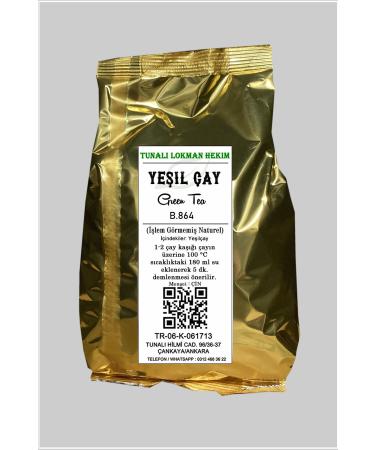 Lokman Hekim Tunali Green Tea 250 Gr