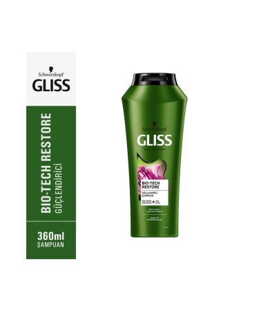 Gliss Bio-tech Shampoo Strengthening 360 Ml