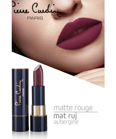 Pierre Cardin Matte Lipstick - Matte Rouge Aubergine 8680570461573 - Buy Online on GoSupps.com