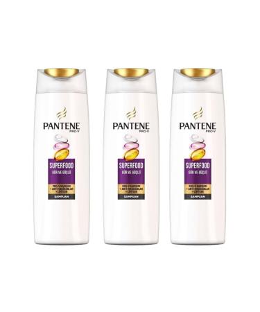 Pantene Pro-v Superfood Thick and Strong Shampoo 470 ml X 3pcs