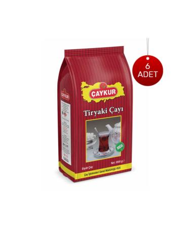 aykur Tiryaki Tea 2000 gr - 6 Pieces