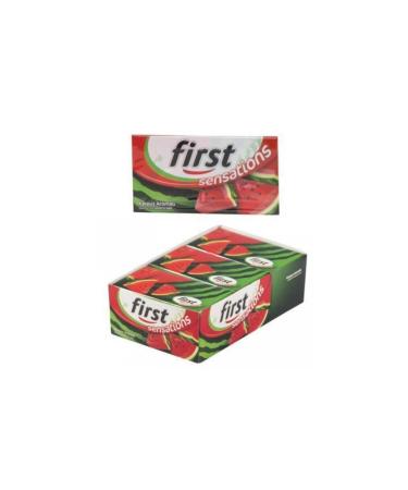 First Sensations Watermelon Gum 27 gr (12 Pieces)