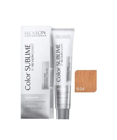 Revlon Issimo Color Sublime Color & Care 8.04 Light Blonde Natural Copper