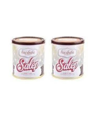 Hac baba Salep Tin Box 200 gr X 2 Pieces