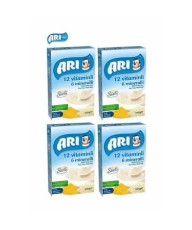 ARI Rice Flour 200 Gr Milk 12 Vitamins 6 Minerals 4 Piece Set