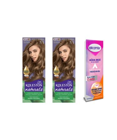 Wella Naturals Tube Dye 7-1 Ash Blonde 2 Pieces